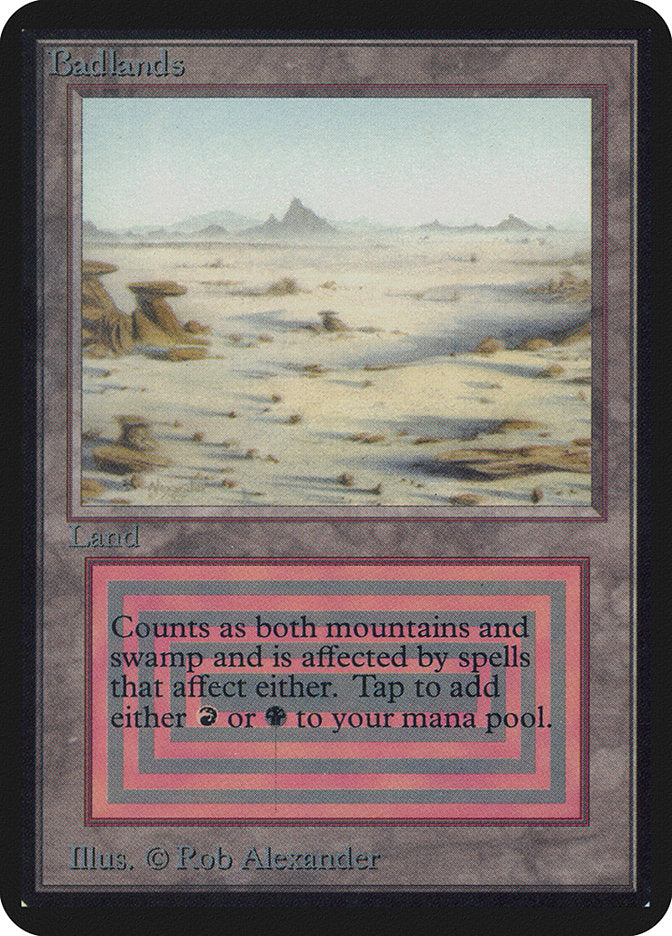 Badlands [Alpha Edition] - Magic: The Gathering - Card Brawlers | Quebec | Canada |
