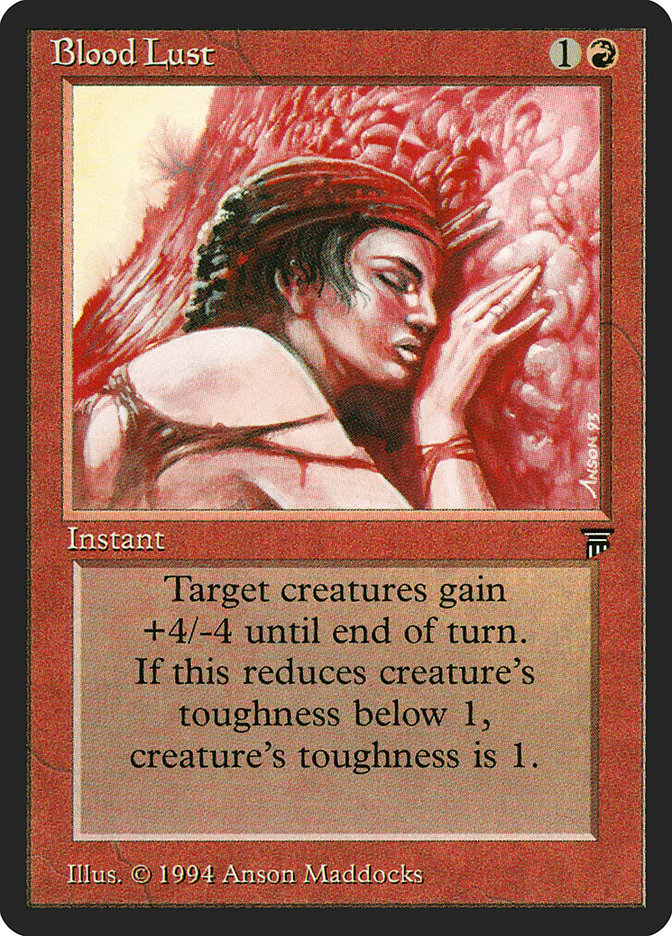 Blood Lust [Legends] - Magic: The Gathering - Card Brawlers | Quebec | Canada |