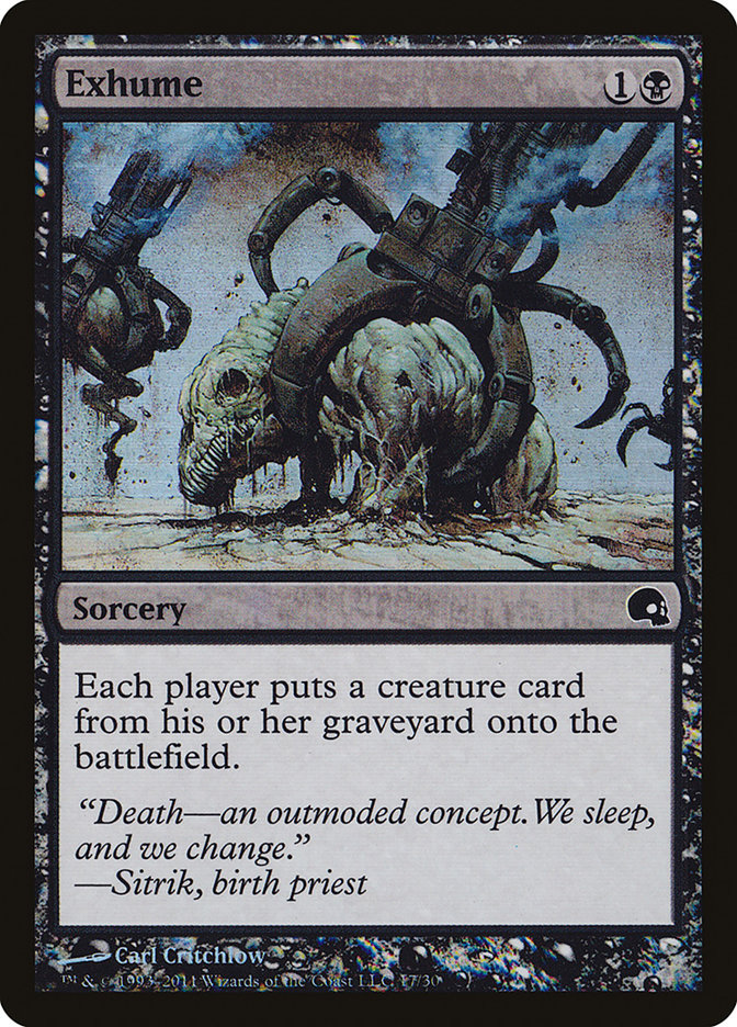 Exhume [Premium Deck Series: Graveborn] - Magic: The Gathering - Card Brawlers | Quebec | Canada |