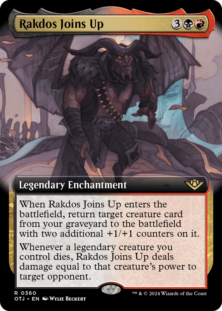 Rakdos Joins Up (Extended Art) [Outlaws of Thunder Junction] - Magic: The Gathering - Card Brawlers | Quebec | Canada |