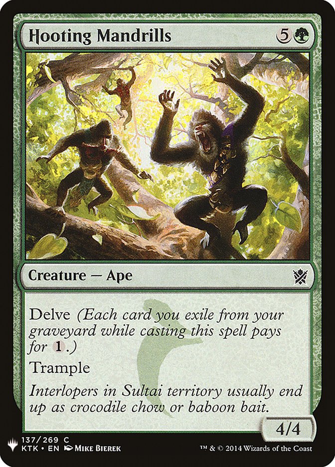 Hooting Mandrills [Mystery Booster] - Magic: The Gathering - Card Brawlers | Quebec | Canada |