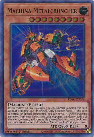 Machina Metalcruncher [ETCO-EN098] Ultra Rare - Yu-Gi-Oh! - Card Brawlers | Quebec | Canada |