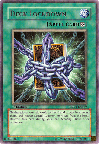 Deck Lockdown [LODT-EN060] Rare - Yu-Gi-Oh! - Card Brawlers | Quebec | Canada |