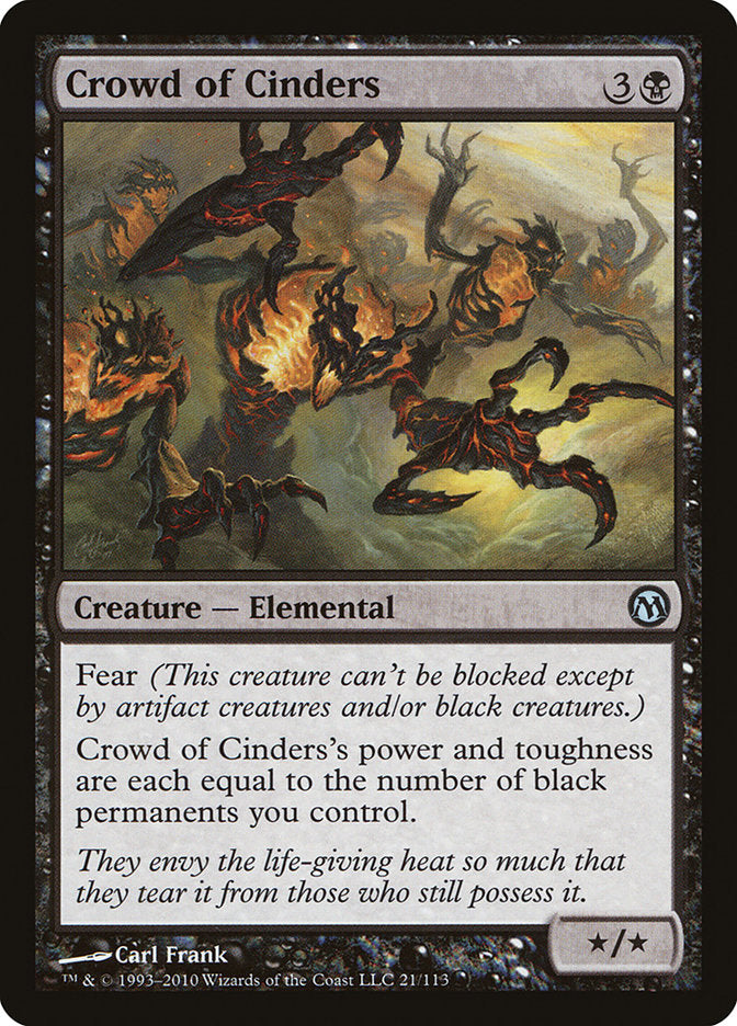 Crowd of Cinders [Duels of the Planeswalkers] - Magic: The Gathering - Card Brawlers | Quebec | Canada |