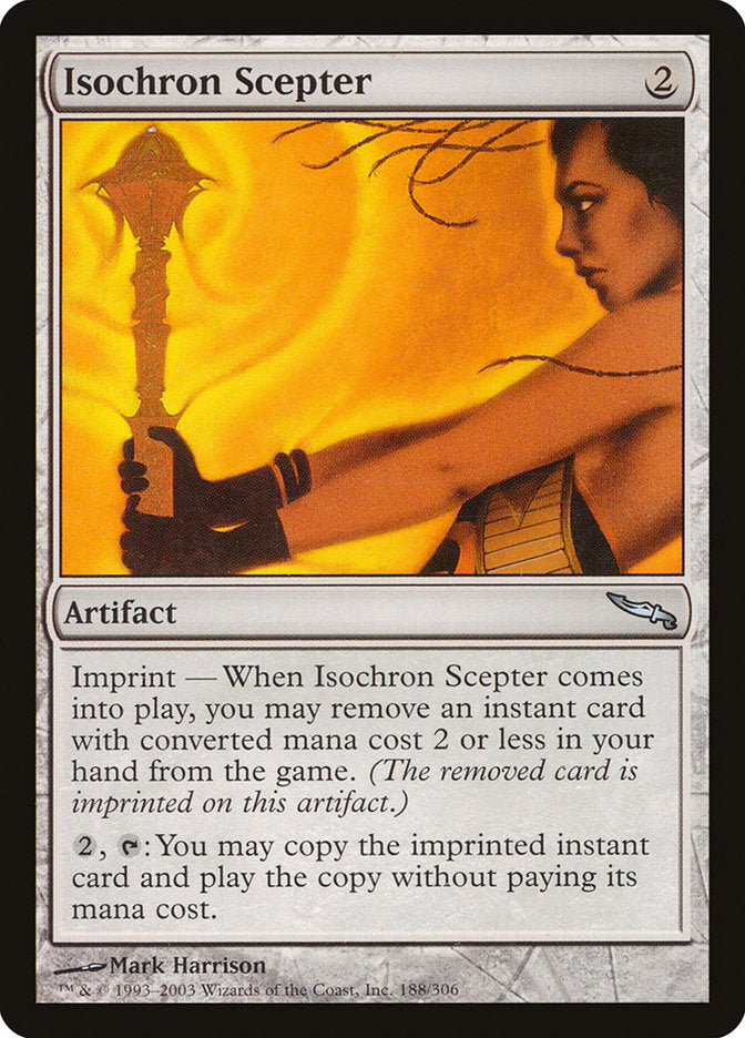 Isochron Scepter [Mirrodin] - Magic: The Gathering - Card Brawlers | Quebec | Canada |