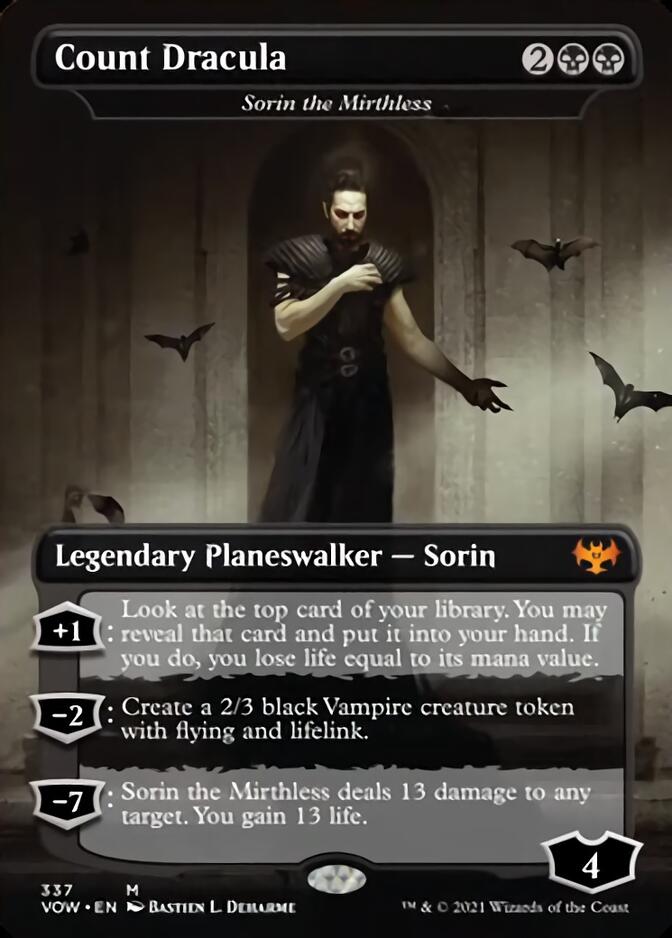 Sorin the Mirthless - Count Dracula [Innistrad: Crimson Vow] - Magic: The Gathering - Card Brawlers | Quebec | Canada |