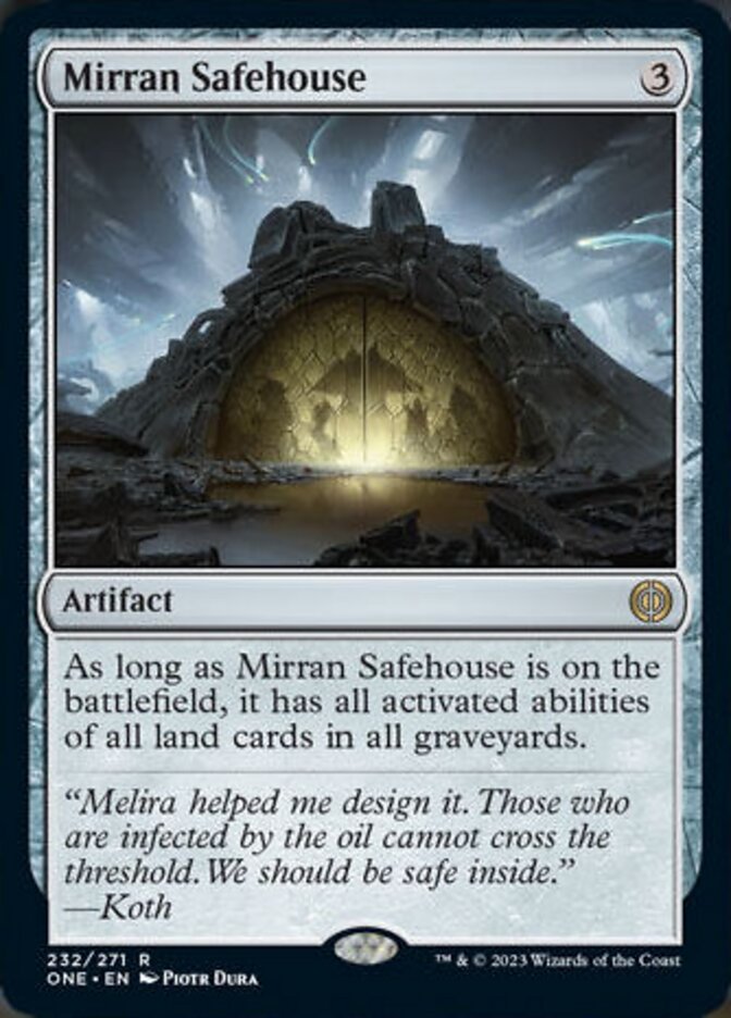 Mirran Safehouse [Phyrexia: All Will Be One] - Magic: The Gathering - Card Brawlers | Quebec | Canada |