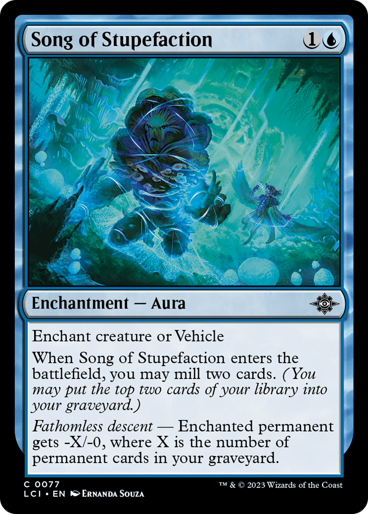Song of Stupefaction [The Lost Caverns of Ixalan] - Magic: The Gathering - Card Brawlers | Quebec | Canada |