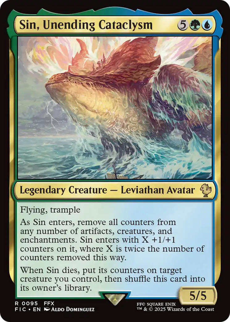 Sin, Unending Cataclysm [FINAL FANTASY Commander] - Magic: The Gathering - Card Brawlers | Quebec | Canada |
