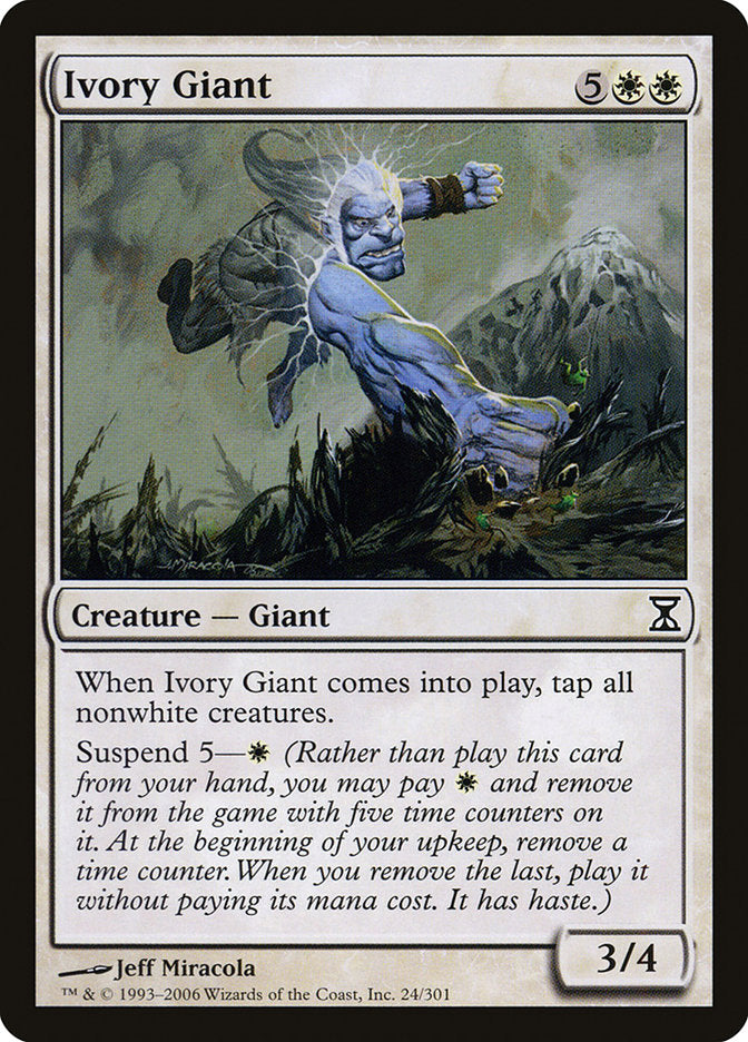 Ivory Giant [Time Spiral] - Magic: The Gathering - Card Brawlers | Quebec | Canada |