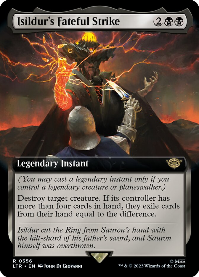 Isildur's Fateful Strike (Extended Art) [The Lord of the Rings: Tales of Middle-Earth] - Magic: The Gathering - Card Brawlers | Quebec | Canada |
