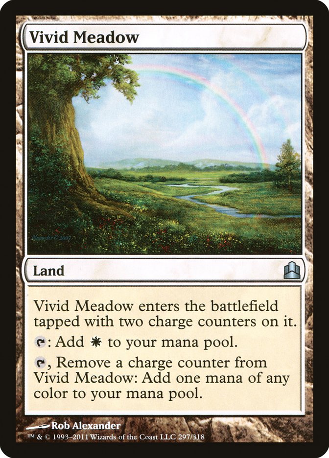 Vivid Meadow [Commander 2011] - Magic: The Gathering - Card Brawlers | Quebec | Canada |