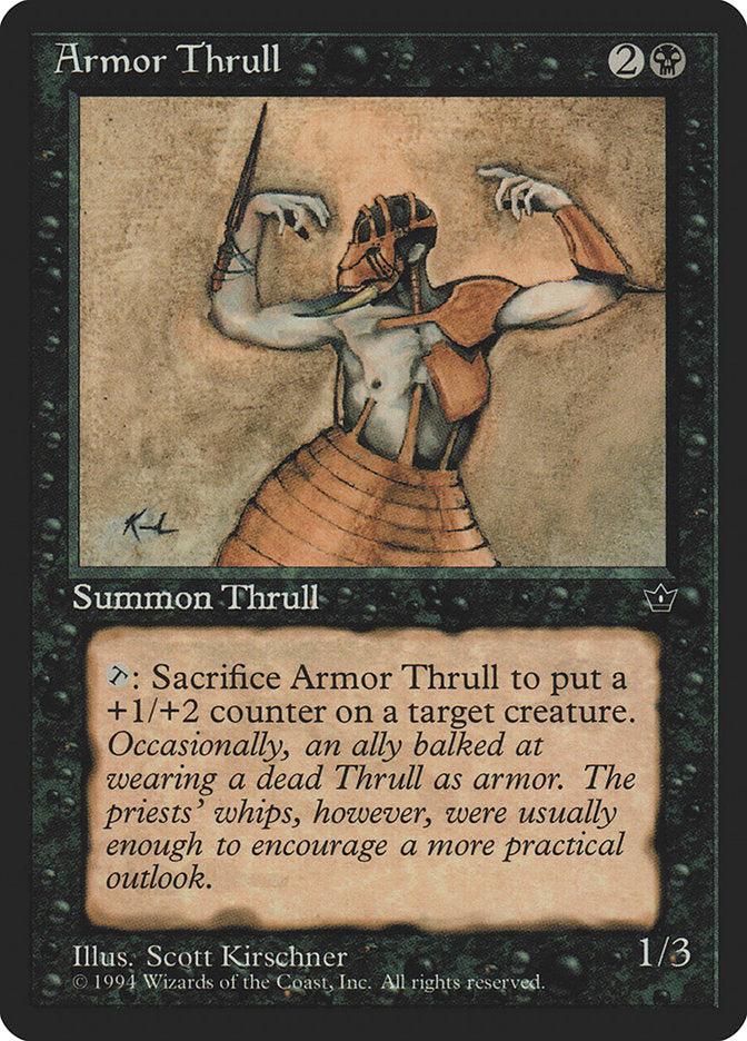 Armor Thrull (Scott Kirschner) [Fallen Empires] - Magic: The Gathering - Card Brawlers | Quebec | Canada |