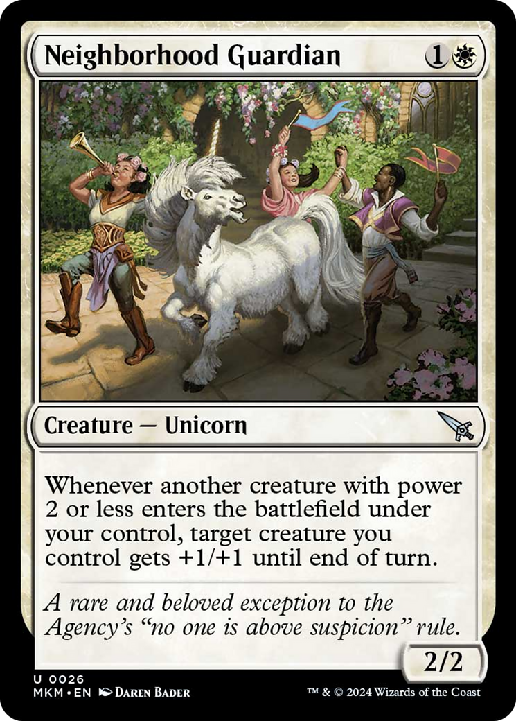 Neighborhood Guardian [Murders at Karlov Manor] - Magic: The Gathering - Card Brawlers | Quebec | Canada |