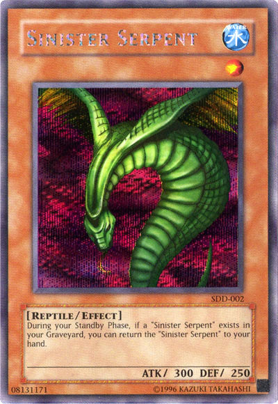 Sinister Serpent [SDD-002] Secret Rare - Yu-Gi-Oh! - Card Brawlers | Quebec | Canada |