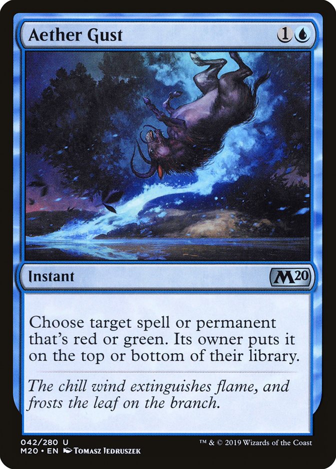 Aether Gust [Core Set 2020] - Magic: The Gathering - Card Brawlers | Quebec | Canada |