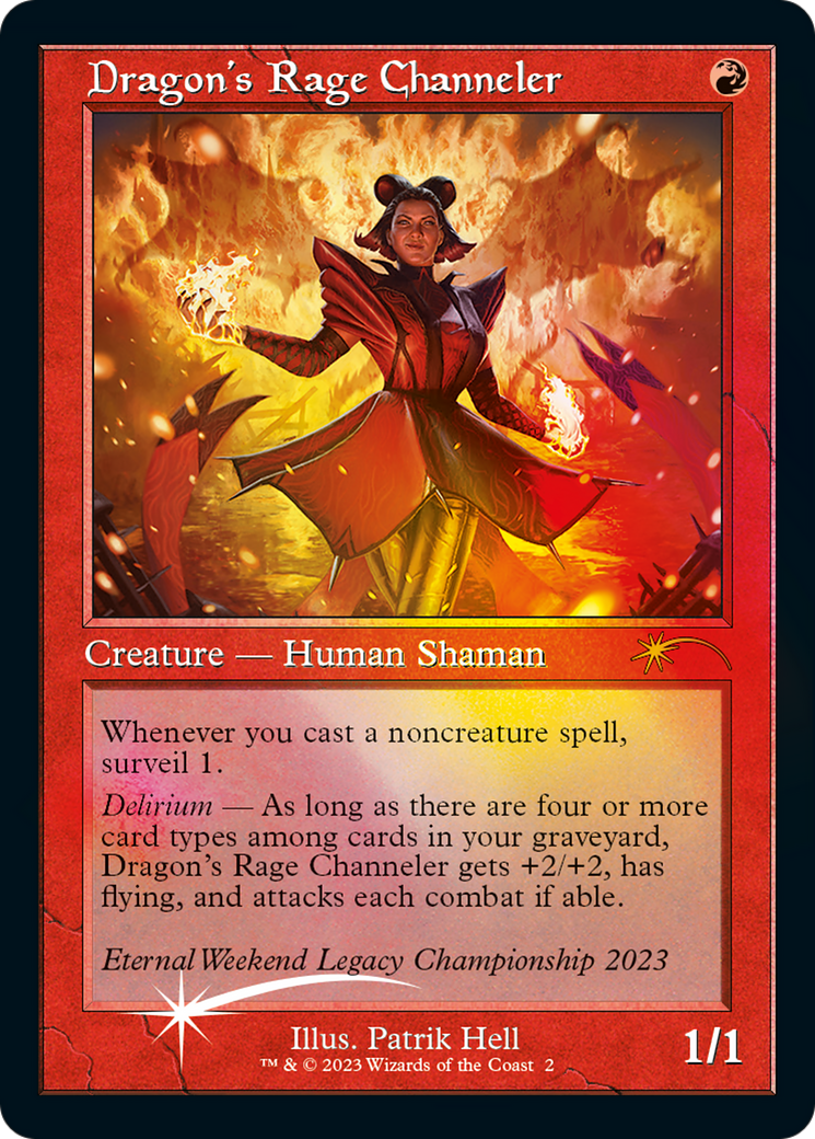 Dragon's Rage Channeler (Retro Frame) [MagicFest 2023] - Magic: The Gathering - Card Brawlers | Quebec | Canada |
