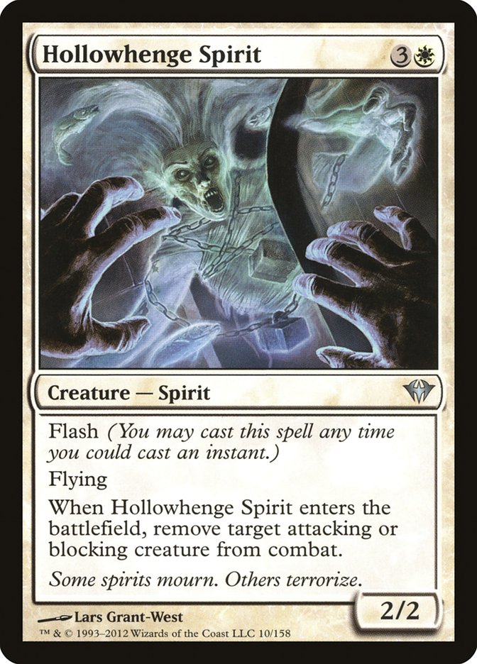Hollowhenge Spirit [Dark Ascension] - Magic: The Gathering - Card Brawlers | Quebec | Canada |