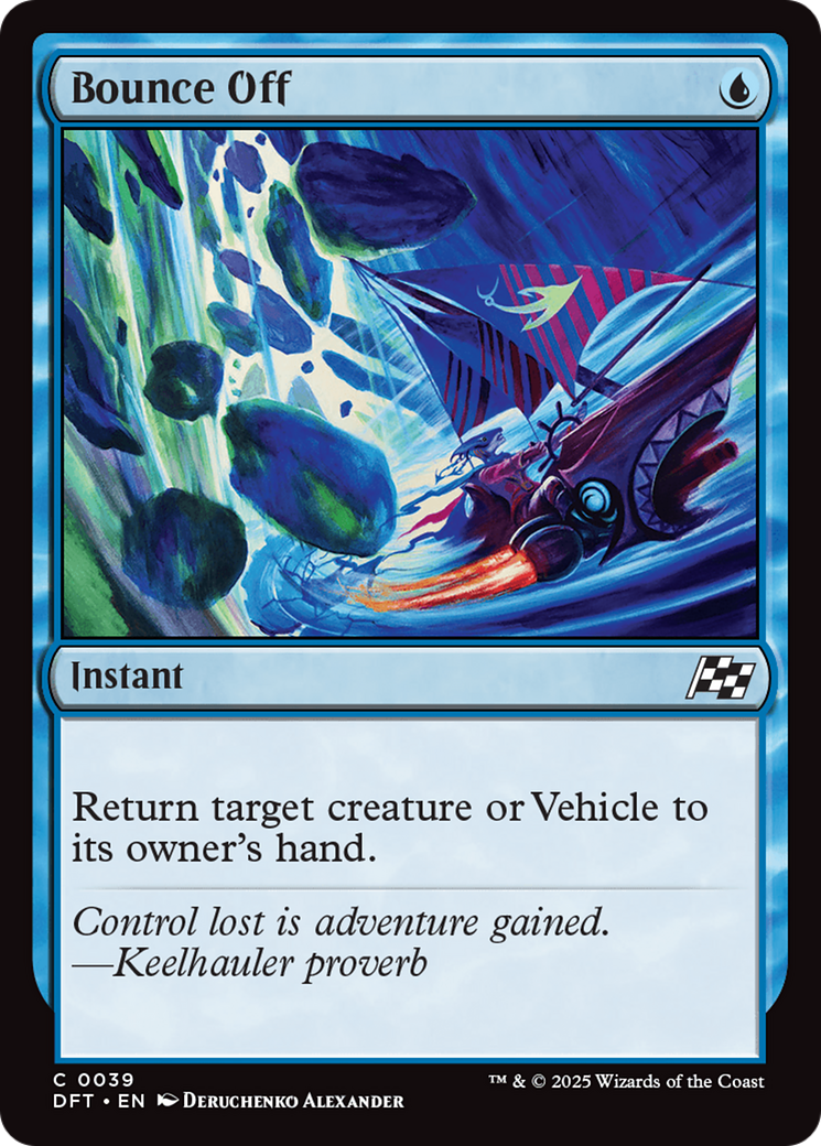 Bounce Off [Aetherdrift] - Magic: The Gathering - Card Brawlers | Quebec | Canada |