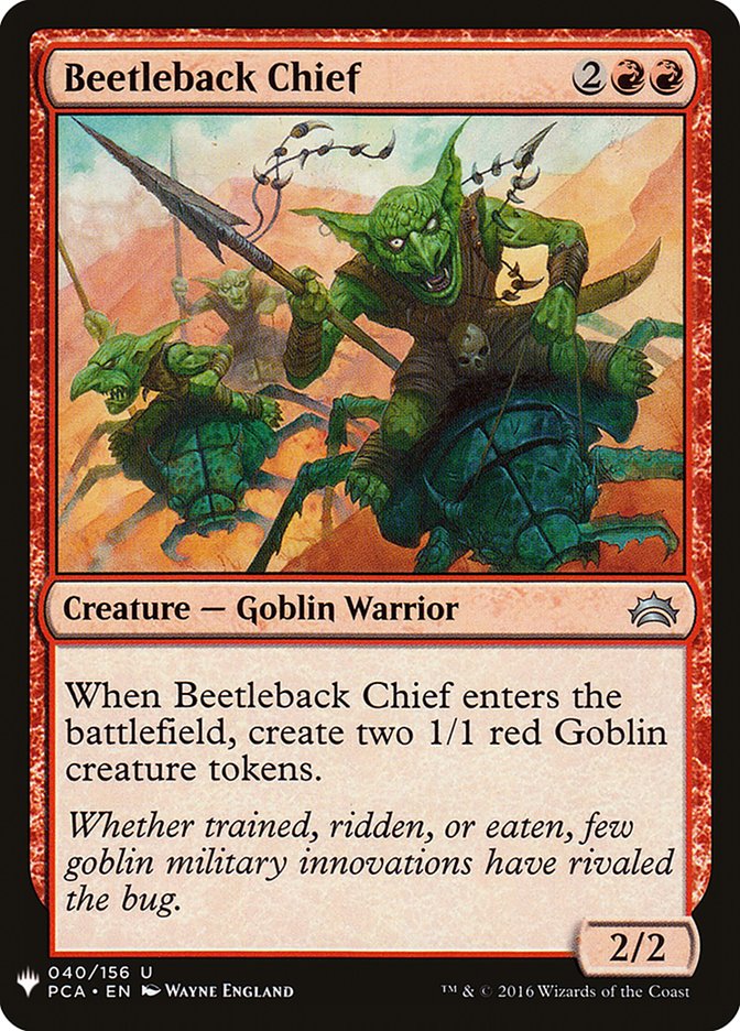 Beetleback Chief [Mystery Booster] - Magic: The Gathering - Card Brawlers | Quebec | Canada |