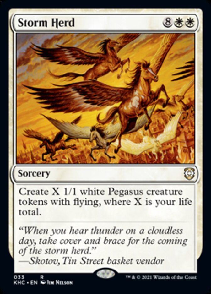 Storm Herd [Kaldheim Commander] - Magic: The Gathering - Card Brawlers | Quebec | Canada |
