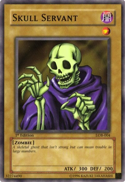 Skull Servant [LOB-004] Common - Yu-Gi-Oh! - Card Brawlers | Quebec | Canada |