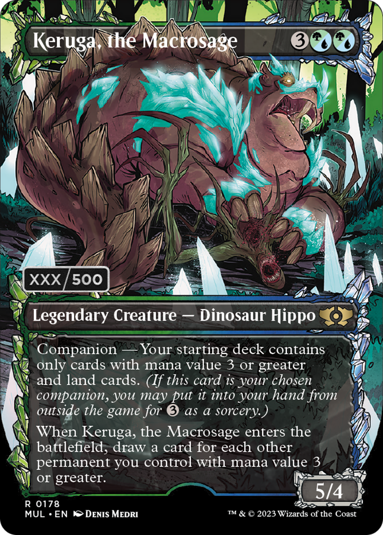 Keruga, the Macrosage (Serialized) [Multiverse Legends] - Magic: The Gathering - Card Brawlers | Quebec | Canada |