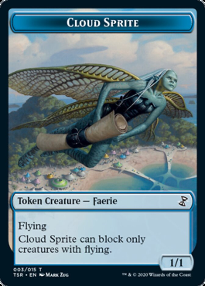 Cloud Sprite Token [Time Spiral Remastered Tokens] - Magic: The Gathering - Card Brawlers | Quebec | Canada |