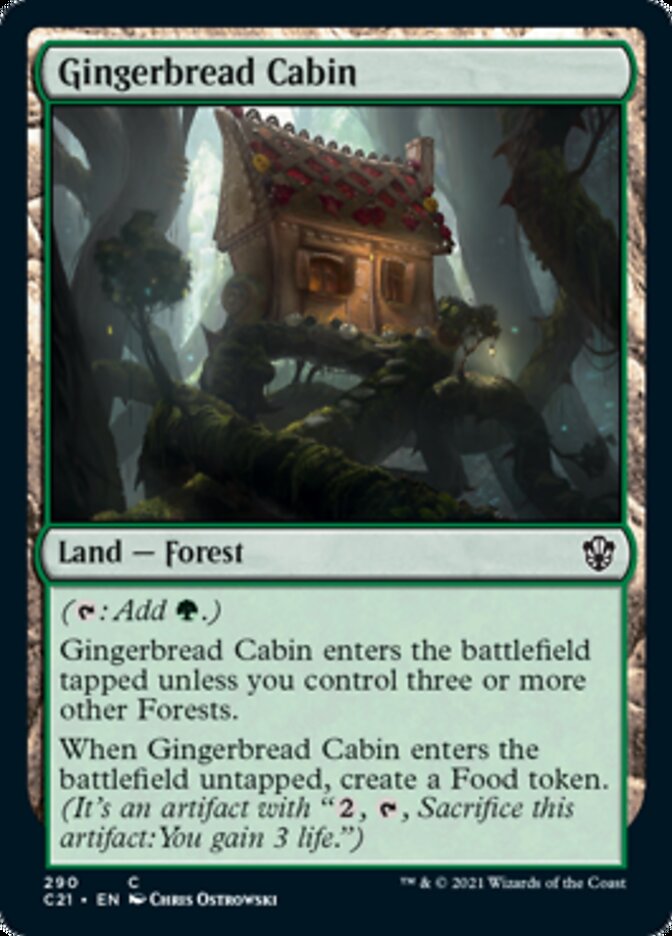 Gingerbread Cabin [Commander 2021] - Magic: The Gathering - Card Brawlers | Quebec | Canada |