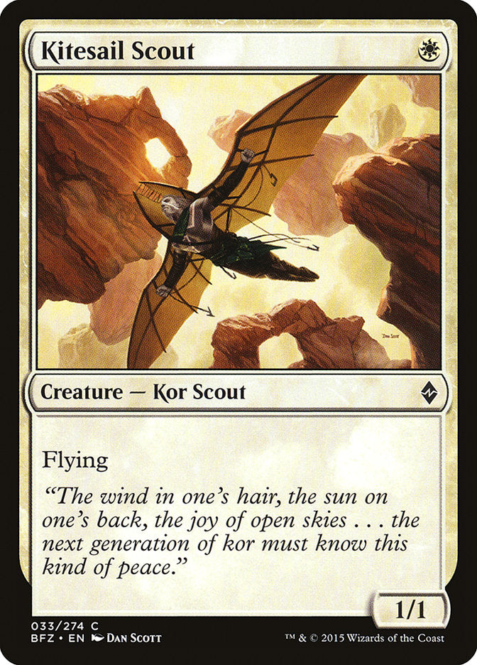Kitesail Scout [Battle for Zendikar] - Magic: The Gathering - Card Brawlers | Quebec | Canada |