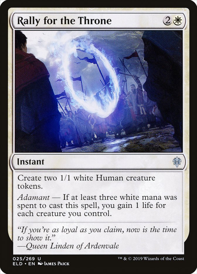 Rally for the Throne [Throne of Eldraine] - Magic: The Gathering - Card Brawlers | Quebec | Canada |