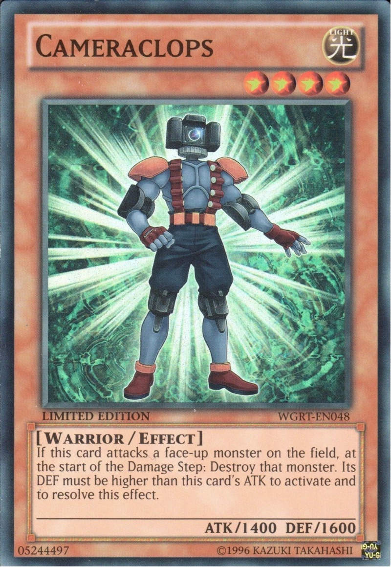 Cameraclops [WGRT-EN048] Super Rare - Yu-Gi-Oh! - Card Brawlers | Quebec | Canada |