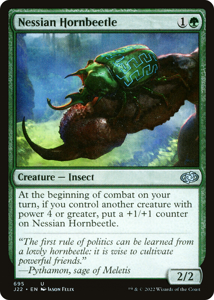 Nessian Hornbeetle [Jumpstart 2022] - Magic: The Gathering - Card Brawlers | Quebec | Canada |