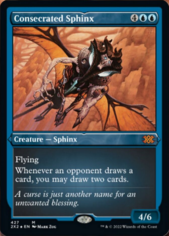Consecrated Sphinx (Foil Etched) [Double Masters 2022] - Magic: The Gathering - Card Brawlers | Quebec | Canada |