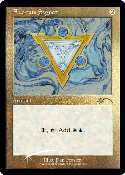 Azorius Signet (Retro) (Foil Etched) [Secret Lair Drop Series] - Magic: The Gathering - Card Brawlers | Quebec | Canada |
