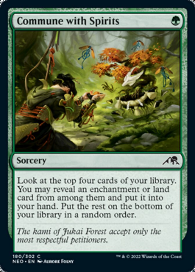 Commune with Spirits [Kamigawa: Neon Dynasty] - Magic: The Gathering - Card Brawlers | Quebec | Canada |