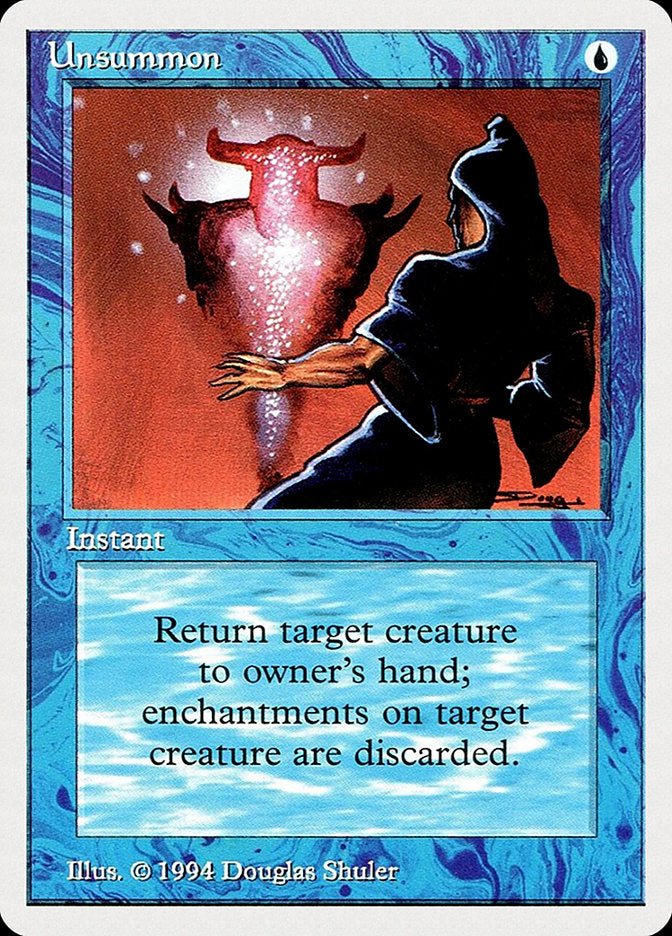 Unsummon [Summer Magic / Edgar] - Magic: The Gathering - Card Brawlers | Quebec | Canada |