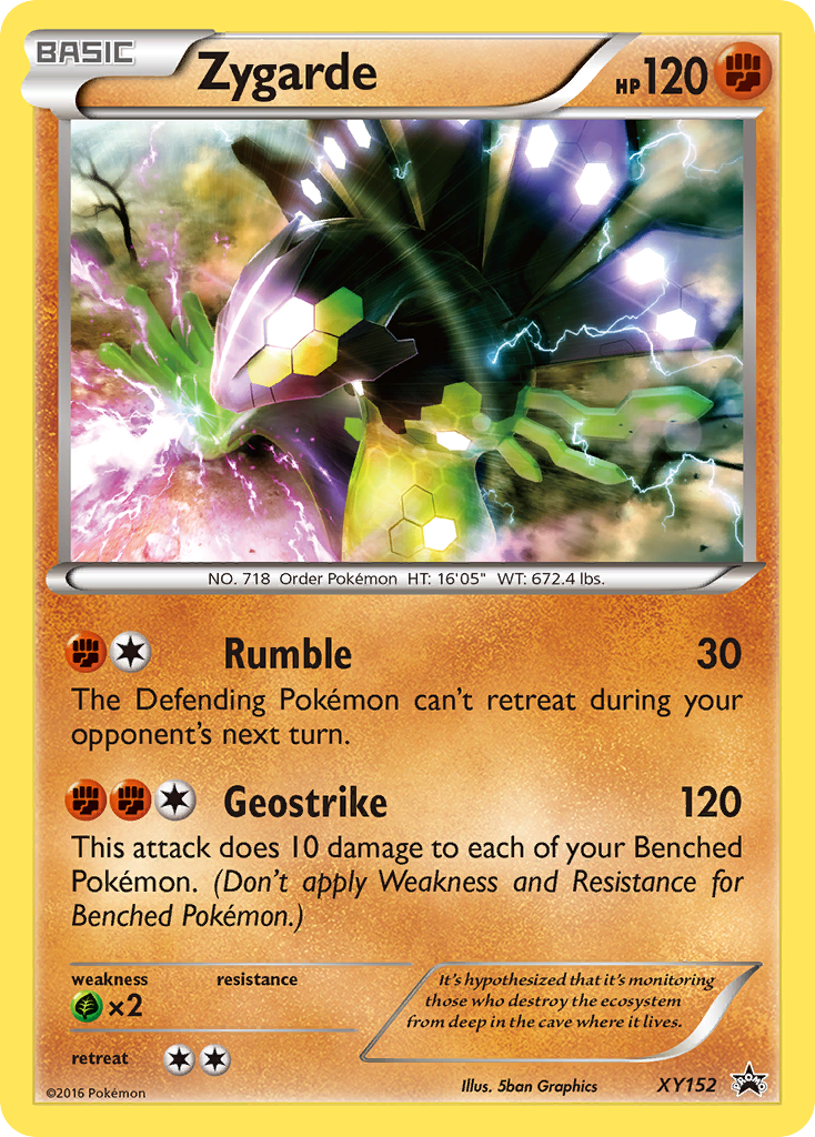 Zygarde (XY152) [XY: Black Star Promos] - Pokémon - Card Brawlers | Quebec | Canada |