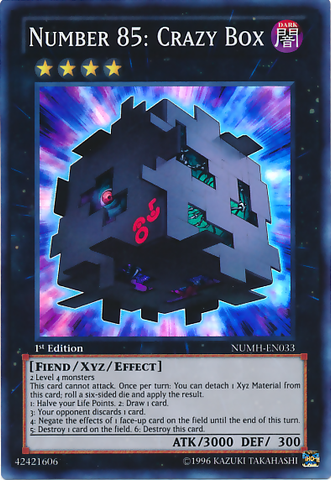 Number 85: Crazy Box [NUMH-EN033] Super Rare - Yu-Gi-Oh! - Card Brawlers | Quebec | Canada |