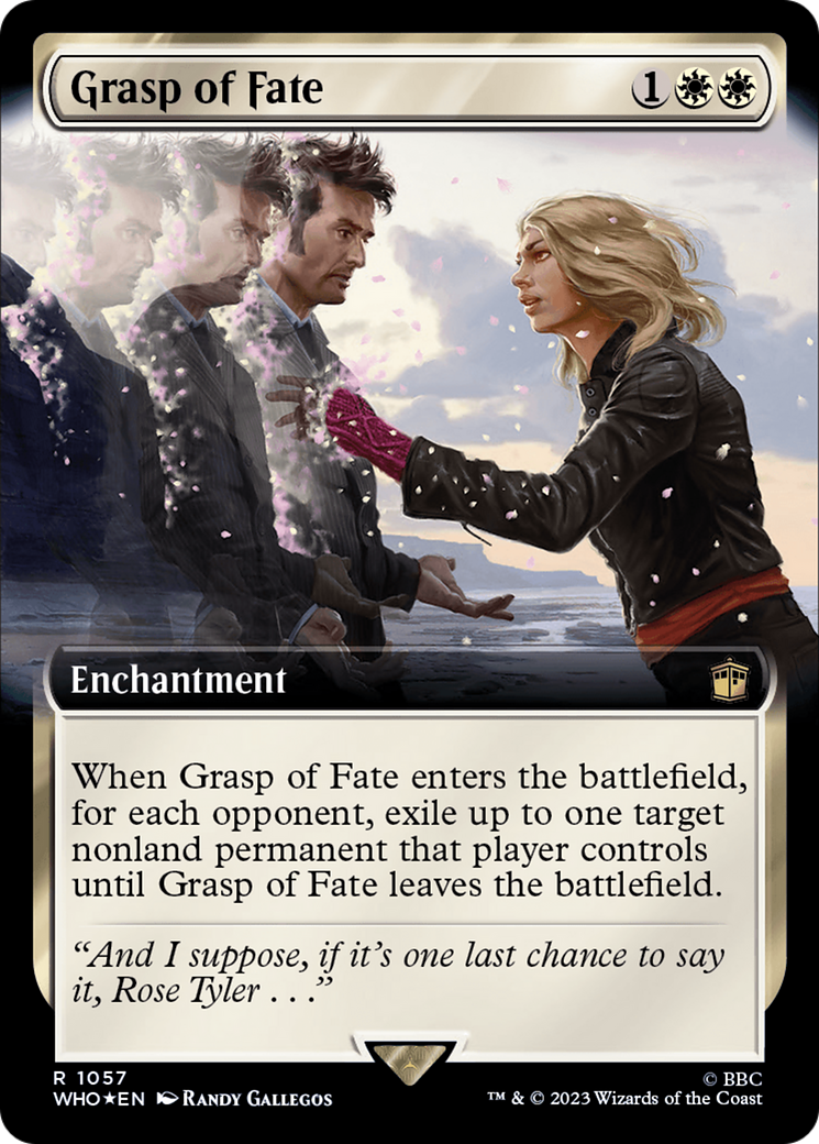 Grasp of Fate (Extended Art) (Surge Foil) [Doctor Who] - Magic: The Gathering - Card Brawlers | Quebec | Canada |