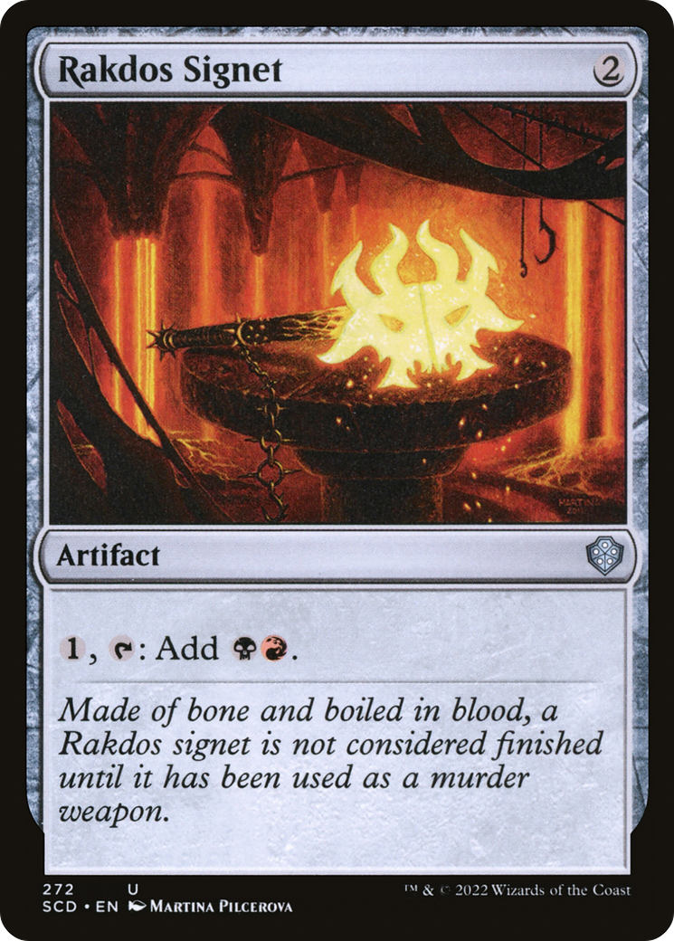 Rakdos Signet [Starter Commander Decks] - Magic: The Gathering - Card Brawlers | Quebec | Canada |