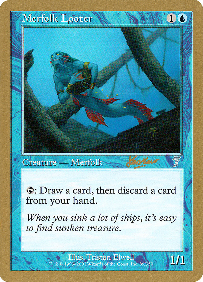 Merfolk Looter (Sim Han How) [World Championship Decks 2002] - Magic: The Gathering - Card Brawlers | Quebec | Canada |