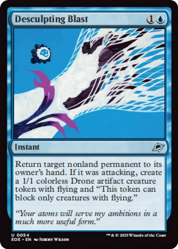 Desculpting Blast [Edge of Eternities] - Magic: The Gathering - Card Brawlers | Quebec | Canada |