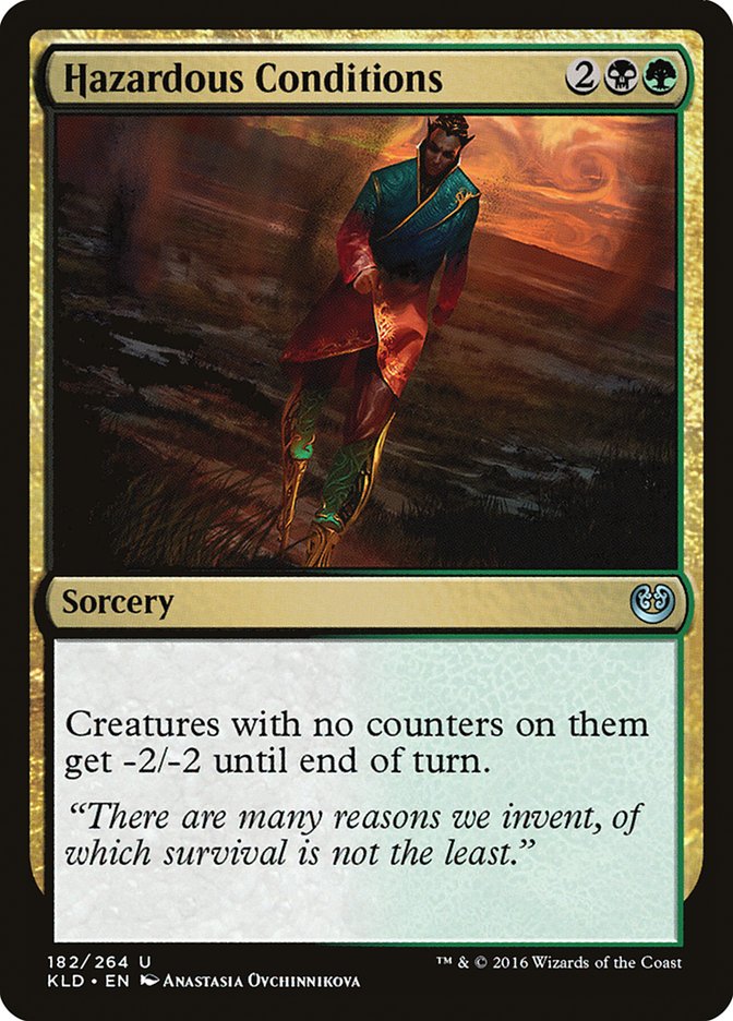 Hazardous Conditions [Kaladesh] - Magic: The Gathering - Card Brawlers | Quebec | Canada |