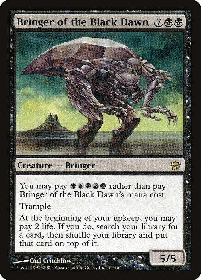 Bringer of the Black Dawn [Fifth Dawn] - Magic: The Gathering - Card Brawlers | Quebec | Canada |