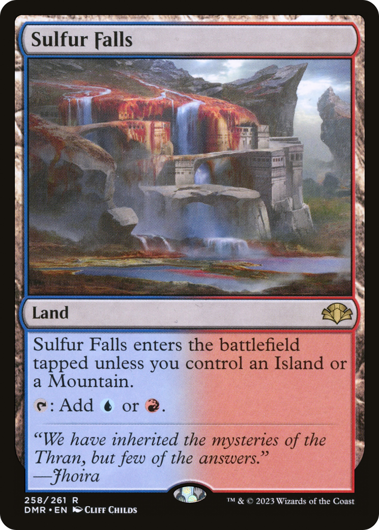 Sulfur Falls [Dominaria Remastered] - Magic: The Gathering - Card Brawlers | Quebec | Canada |