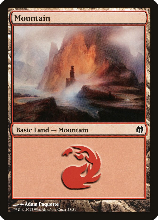 Mountain (38) [Duel Decks: Heroes vs. Monsters] - Magic: The Gathering - Card Brawlers | Quebec | Canada |