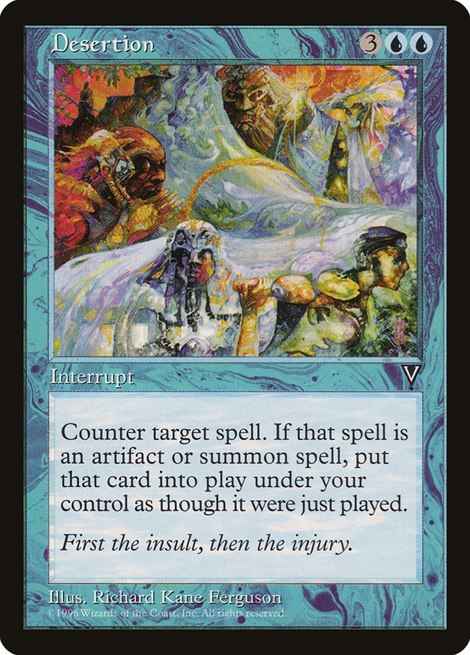 Desertion [Visions] - Magic: The Gathering - Card Brawlers | Quebec | Canada |