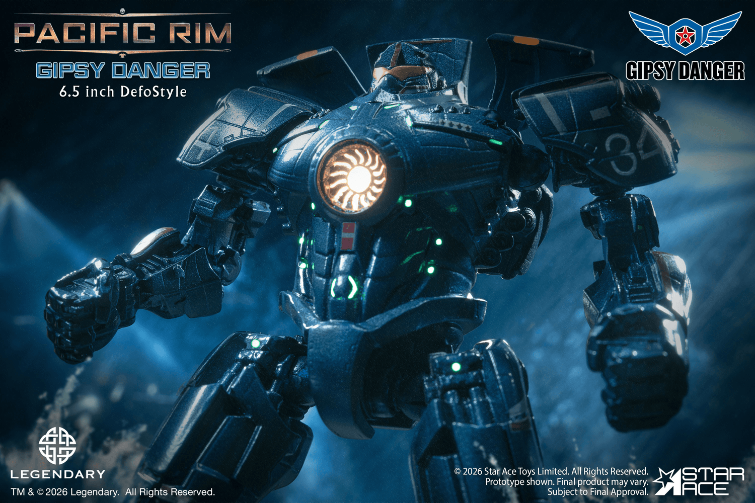 Star Ace - Pacific Rim – Gipsy Danger DefoStyle Figure - (PREORDER) December 15, 2026