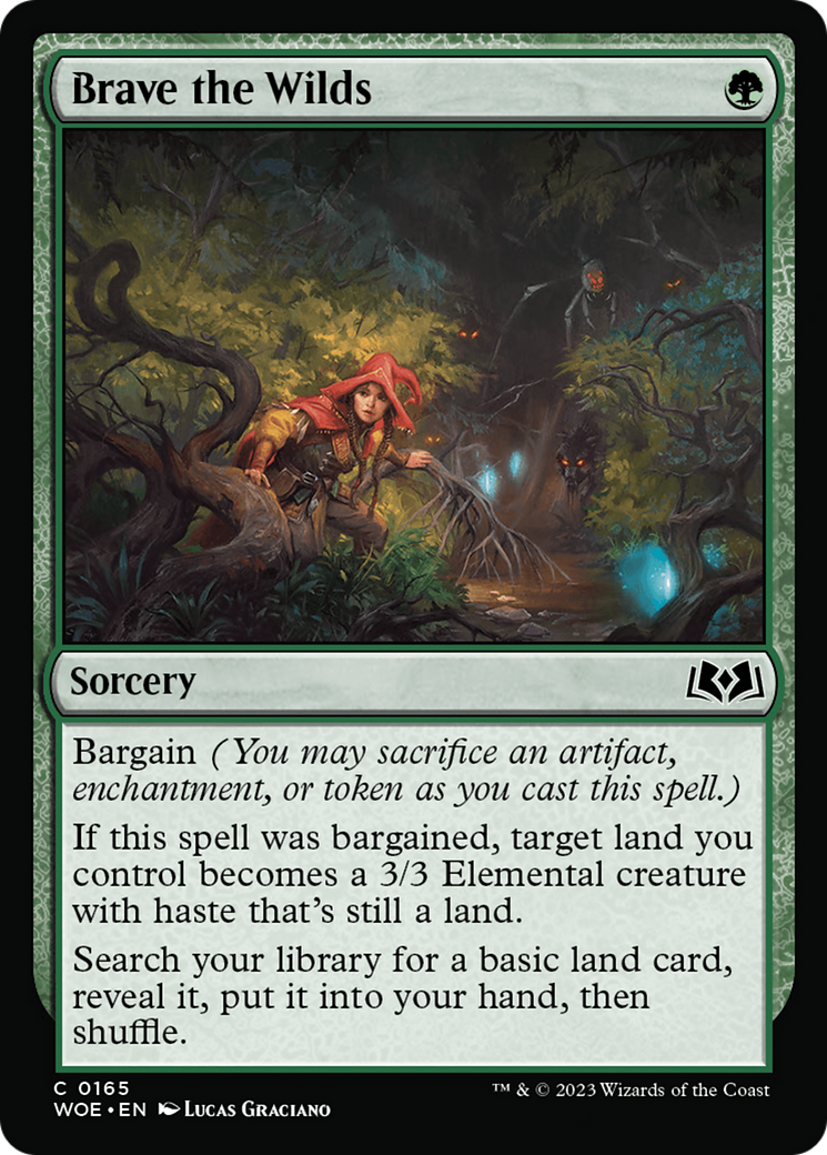 Brave the Wilds [Wilds of Eldraine] - Magic: The Gathering - Card Brawlers | Quebec | Canada |